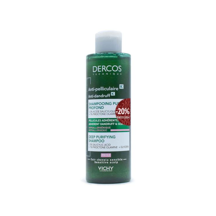 Vichy Dercos Anti-Dandruff K Σαμπουάν κατά της Πιτυρίδας 250ml