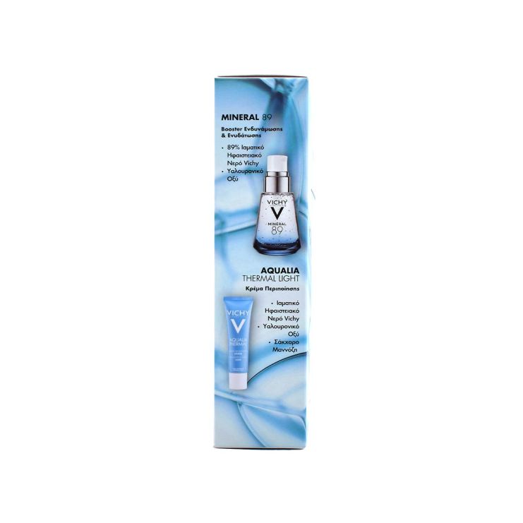 Vichy Aqualia Thermal Light Cream 50ml & Mineral 89 Daily Booster 30ml 