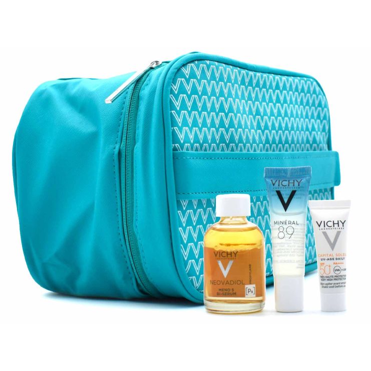 Vichy Neovadiol Meno 5 Bi-Serum 30ml & Mineral 89 Booster 10ml & UV-Age Daily Spf50+ 3ml