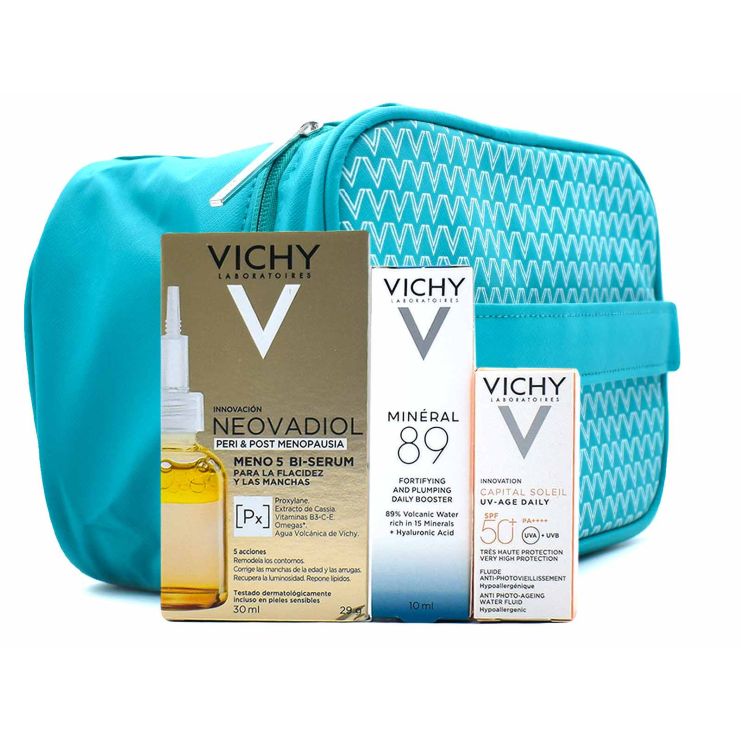 Vichy Neovadiol Meno 5 Bi-Serum 30ml & Mineral 89 Booster 10ml & UV-Age Daily Spf50+ 3ml