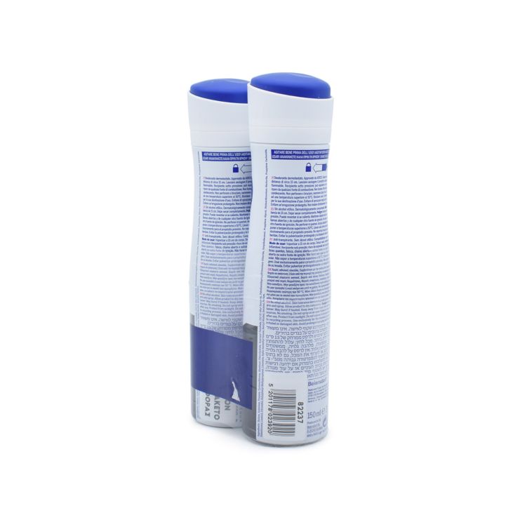 Nivea Black & White Invisible Original Spray 48h 2x150ml