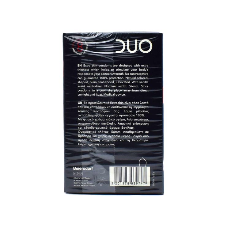 Duo Extra Thin Family Pack #not 30 προφυλακτικά