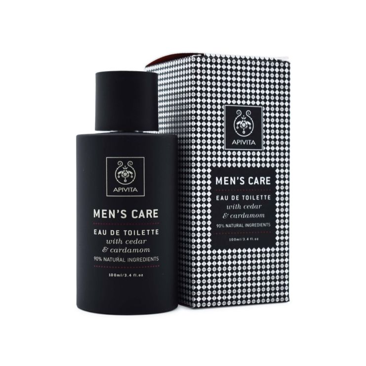 Apivita Men's Care Cedar & Cardamon Eau de Toilette 100ml