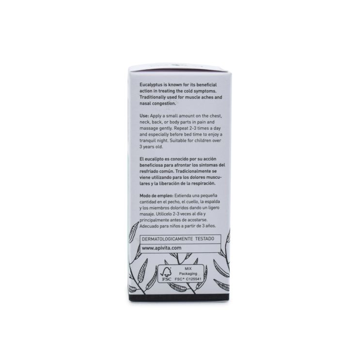 Apivita Massage Oil Ευκάλυπτος 50ml