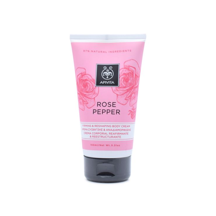 Apivita Rose Pepper Κρέμα Σύσφιγξης και Αναδιαμόρφωσης 150ml