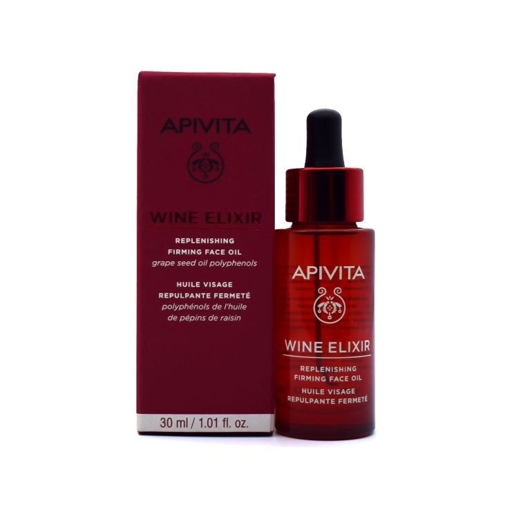 Apivita Wine Elixir Λάδι Προσώπου για Αναδόμηση & Σύσφιξη 30ml