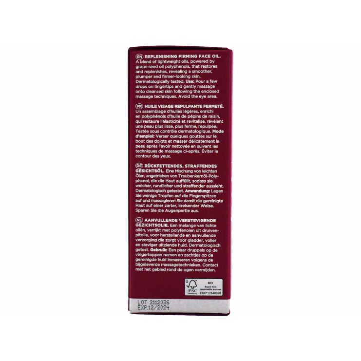 Apivita Wine Elixir Λάδι Προσώπου για Αναδόμηση & Σύσφιξη 30ml