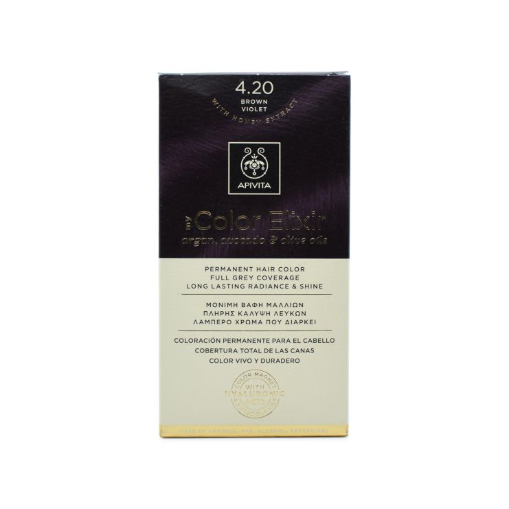 Apivita My Color Elixir 4.20 Καστανό Βιολετί