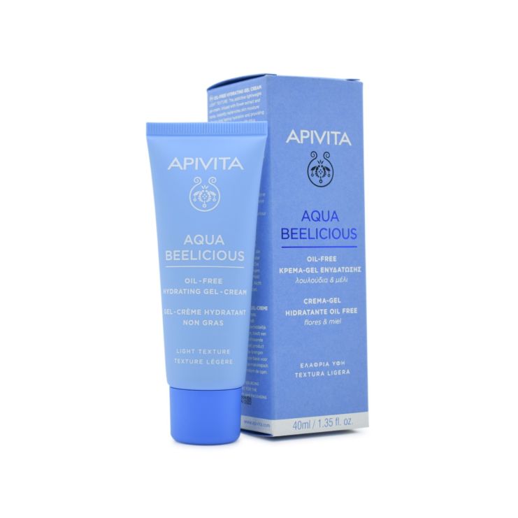 Apivita Aqua Beelicious Light Κρέμα Gel Ενυδάτωσης Ελαφριάς Υφής 40ml