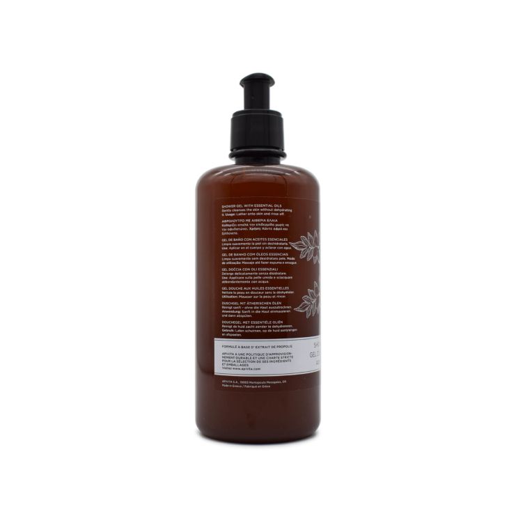 Apivita Eco Pack Shower Gel Pure Jasmine Αφρόλουτρο με Αιθέρια Έλαια 500ml