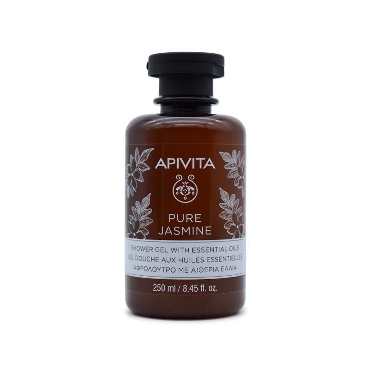 Apivita Pure Jasmine Aφρόλουτρο με Aιθέρια Έλαια 250ml