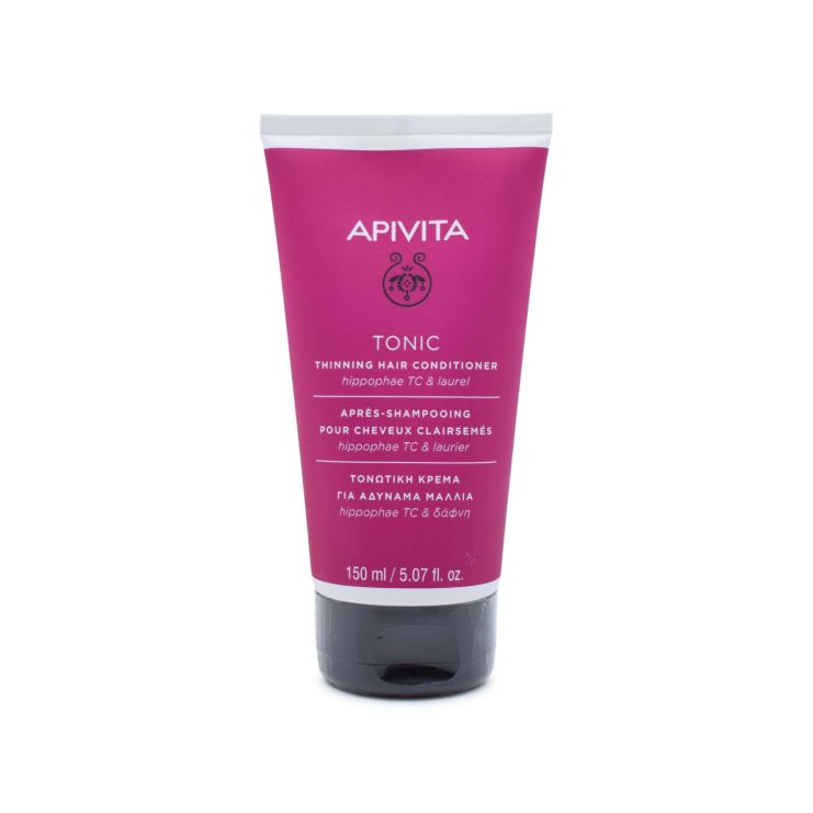 Apivita Tonic Thinning Hair Conditioner Τονωτική Κρέμα για Αδύναμα Μαλλιά με Ιπποφαές & Δάφνη 150ml