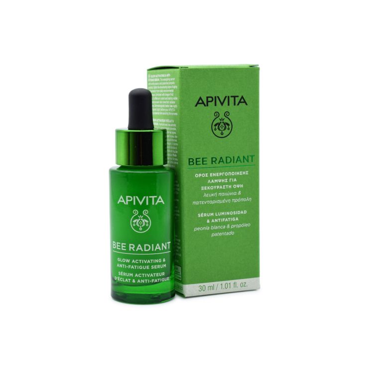 Apivita Bee Radiant Serum Ορός Ενεργοποίησης Λάμψης για Ξεκούραστη Όψη 30ml