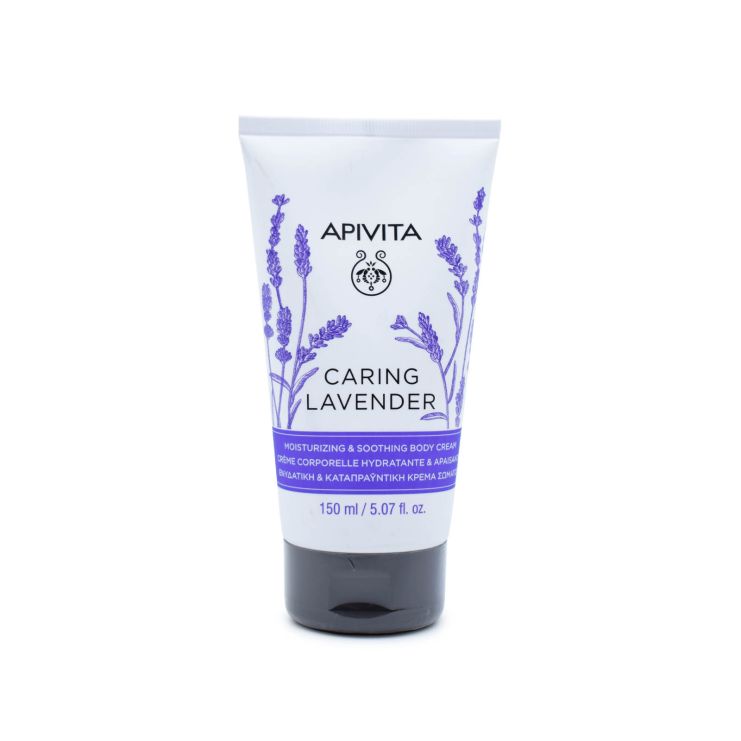 APIVITA Body Cream Caring Lavender 150ml (Ενυδατική & Καταπραϋντική)