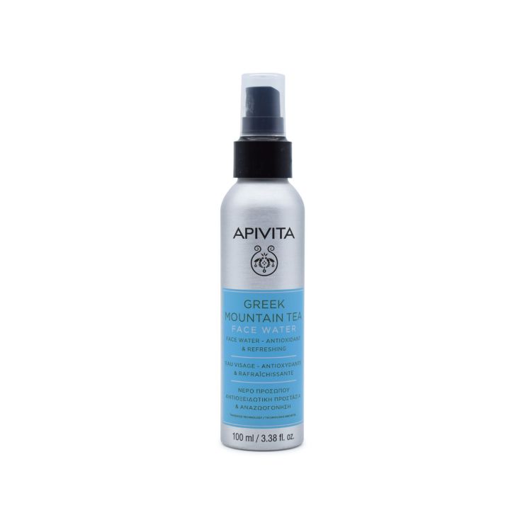 APIVITA Face Water Greek Mountain Tea 100ml (Αντιοξειδωτικη Προστασία & Αναζωογόνηση)