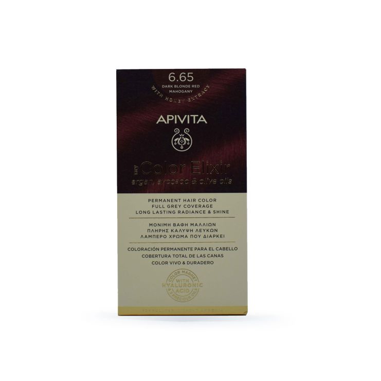APIVITA MY COLOR ELIXIR No 6.65 ΕΝΤΟΝΟ ΚΟΚΚΙΝΟ*50 + 75ML