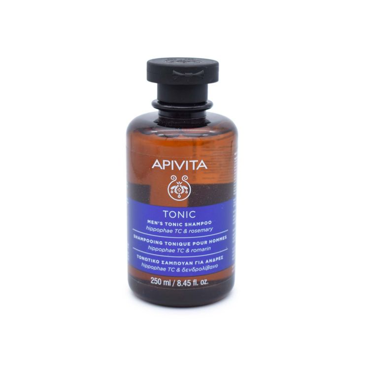 Apivita Men's Tonic Hippophae TC & Roremary Shampoo 250ml