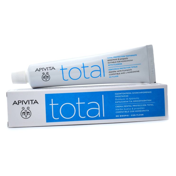 Apivita Οδοντόκρεμα Total Δυόσμος & Πρόπολης 75ml