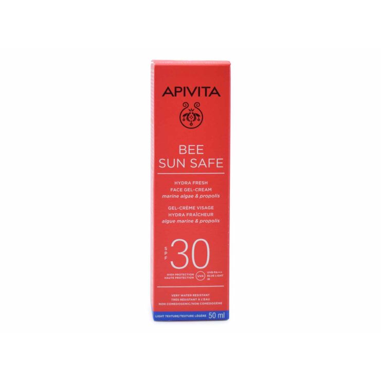 Apivita Bee Sun Safe Hydra Ενυδατική Κρέμα-Gel Προσώπου SPF30 50ml