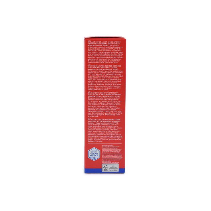 Apivita Bee Sun Safe Κρέμα Προσώπου κατά των Πανάδων & των Ρυτίδων με Χρώμα SPF50 50ml