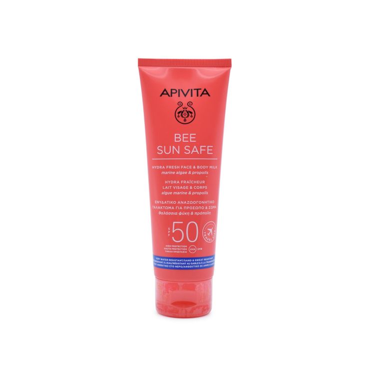 Apivita Bee Sun Safe Hydra Fresh Face & Body Milk SPF50 100ml