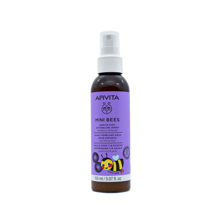 Apivita Mini Bees Απαλό Σπρέι Για Εύκολο Ξεμπέρδεμα Για Παιδιά 150ml 