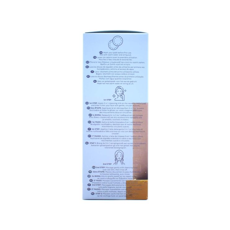 Apivita Cleansing Foam Face & Eyes 200ml & Cleansing Milk 3 in 1 Face & Eyes 50ml & 2 δίσκοι ντεμακιγιάζ