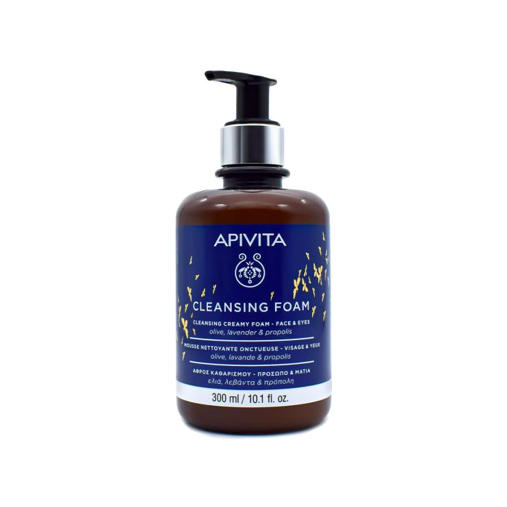 Apivita Cleansing Foam Face & Eyes 300ml
