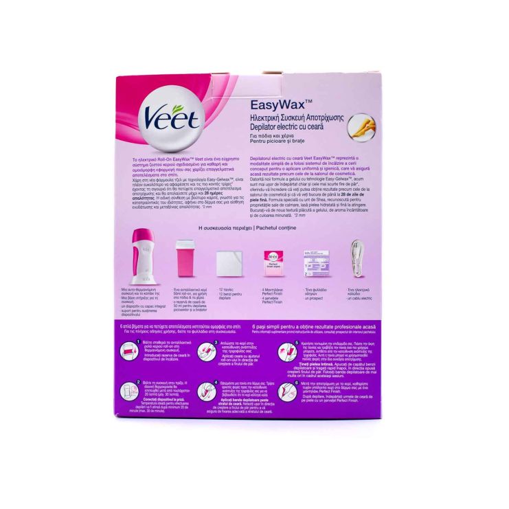 Veet EasyWax Ηλεκτρική Συσκευή Αποτρίχωσης Roll-On