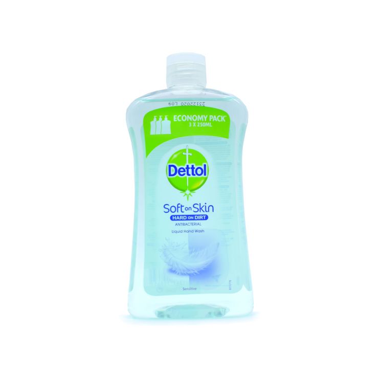 Dettol Κρεμοσάπουνο Χεριών Sensitive Ανταλλακτικό 750ml
