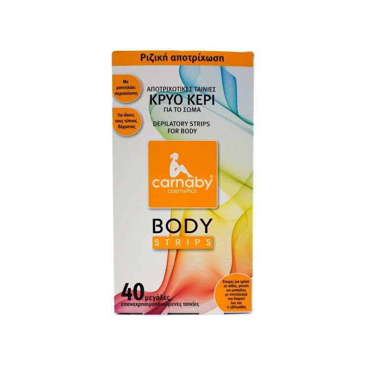 Carnaby Body Strips Ταινίες Αποτρίχωσης για το Σώμα 40 τμχ