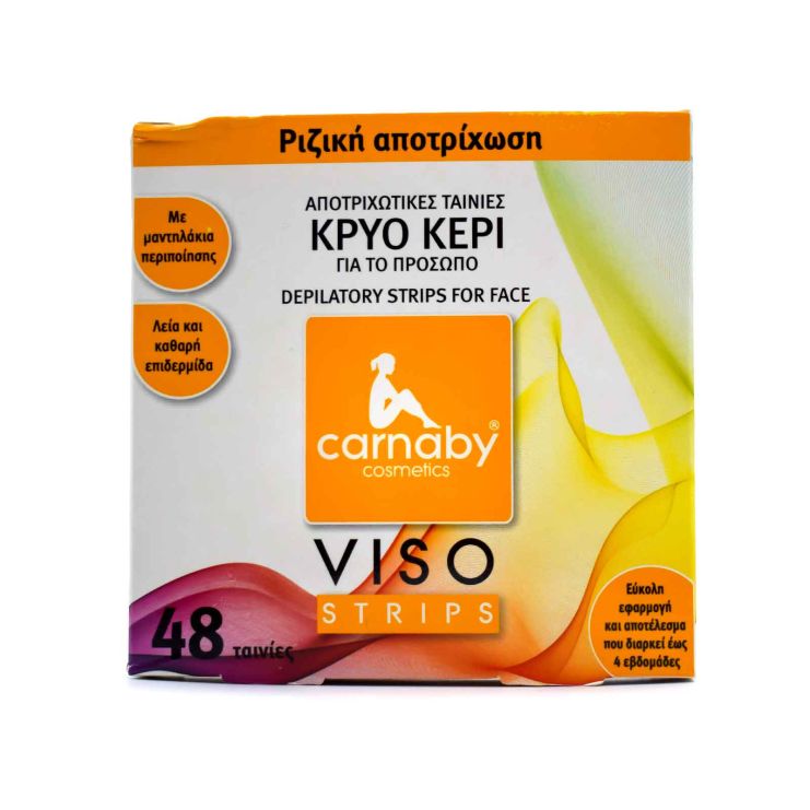 Carnaby Viso Strips Ταινίες Αποτρίχωσης για το Πρόσωπο 48 τμχ
