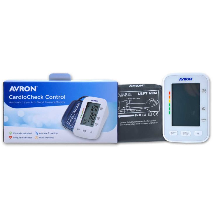 Avron CardioCheck Control Πιεσόμετρο Μπράτσου 1 τμχ