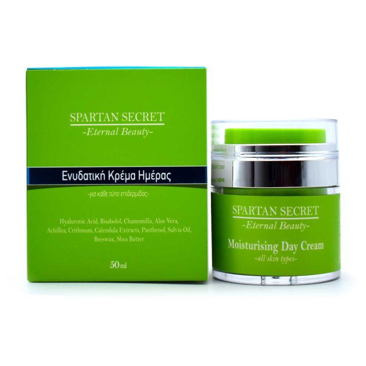 Spartan Secret Ενυδατική Κρέμα Ημέρας 50ml