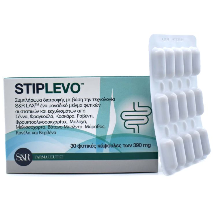 Adelco Stiplevo 390mg Πεπτική & Εντερική Λειτουργία 30 κάψουλες