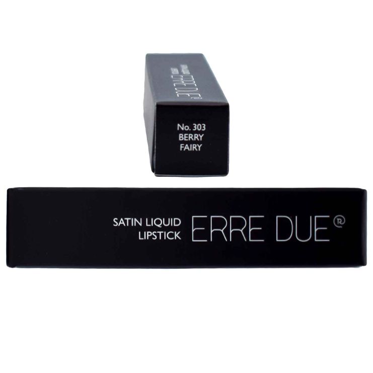 Erre Due Satin Liquid Lipstick 303 Berry Fairy