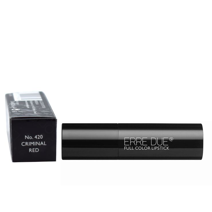 Erre Due Full Color Lipstick 420 Criminal Red