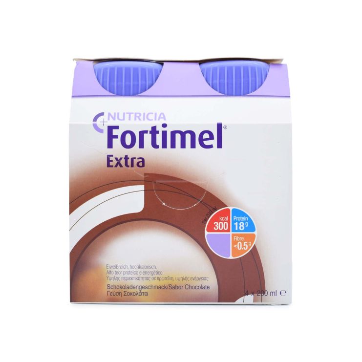 Nutricia Fortimel Extra 4 x 200ml Σοκολάτα
