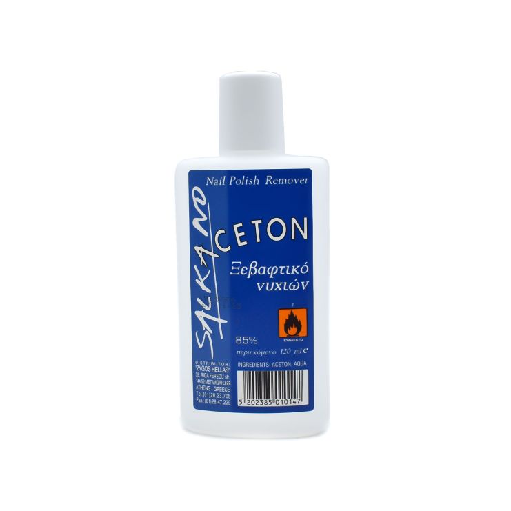 Salkano Aceton Ξεβαφτικό Νυχιών 120ml