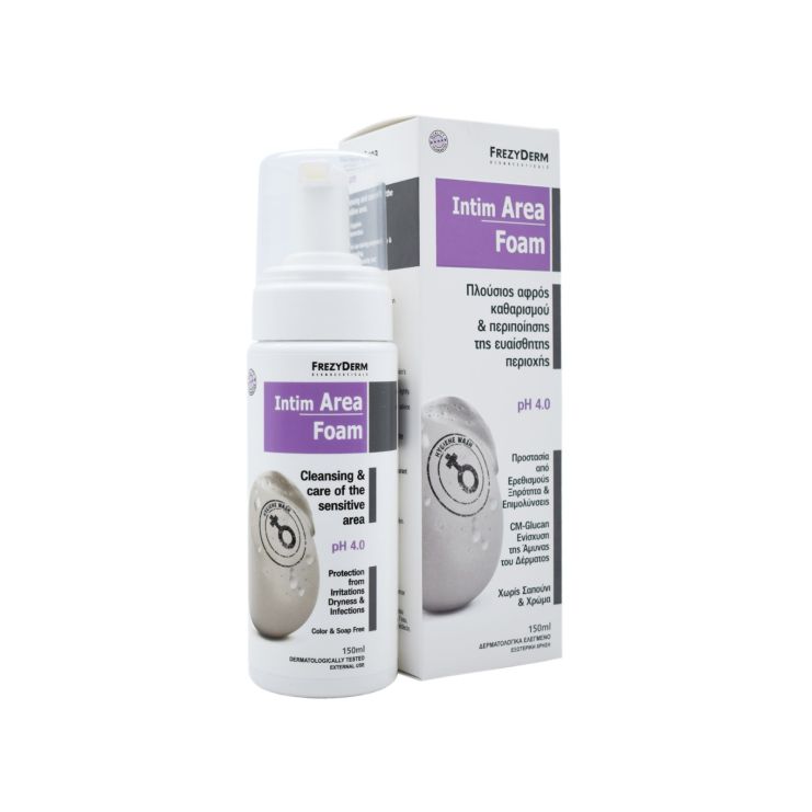 Frezyderm Intim Area Foam pH4.0 Αφρός Καθαρισμού της Ευαίσθητης Περιοχής 150ml