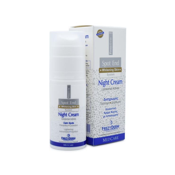 Frezyderm Spot End Night Cream Κρέμα Νύχτας για Πανάδες Προσώπου 50ml