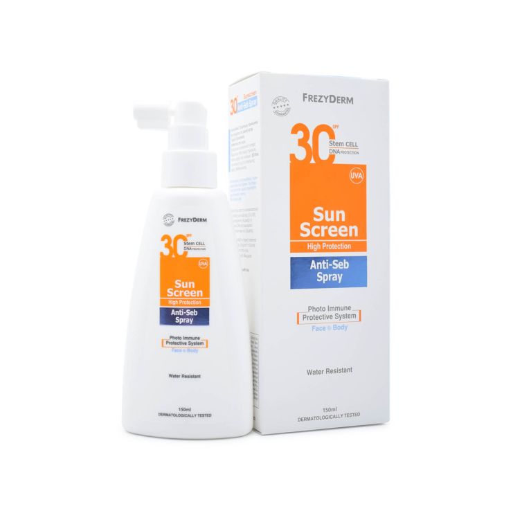 Frezyderm Sun Screen Anti-Seb SPF30 150ml