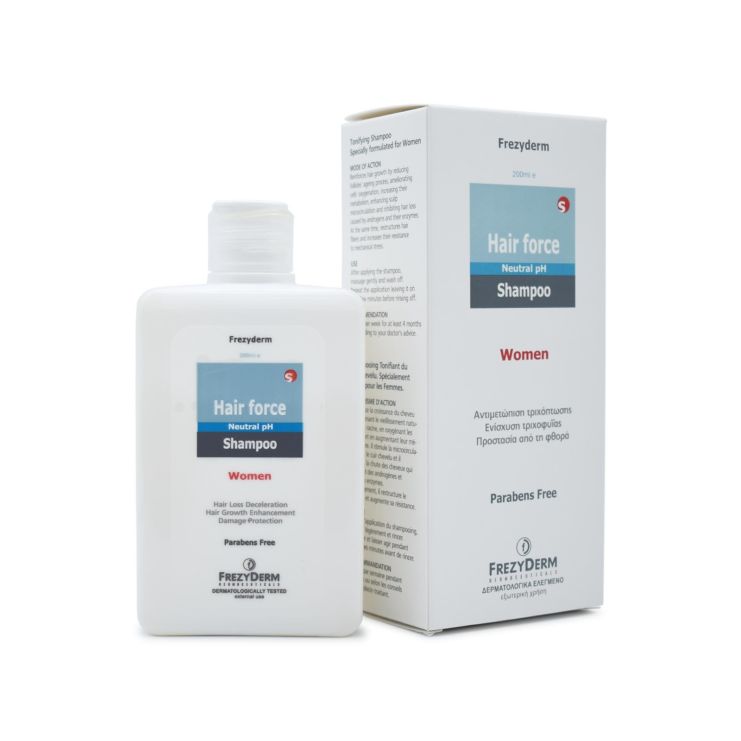 Frezyderm Hair Force Shampoo Women Σαμπουάν για την Γυναικεία Τριχόπτωση 200ml