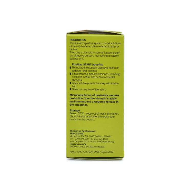 Frezyderm Prodilac Start 10 φακελάκια