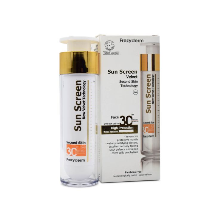 Frezyderm Sun Screen Velvet Face Cream SPF30 50ml