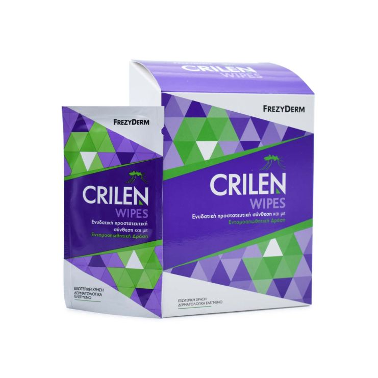 Frezyderm Crilen Wipes σε Ατομική Συσκευασία 20 τμχ