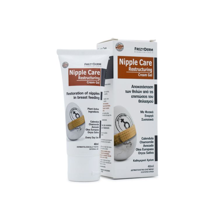Frezyderm Nipple Care Restructuring Cream Gel Κρέμα για την Αποκατάσταση Θηλών 40ml