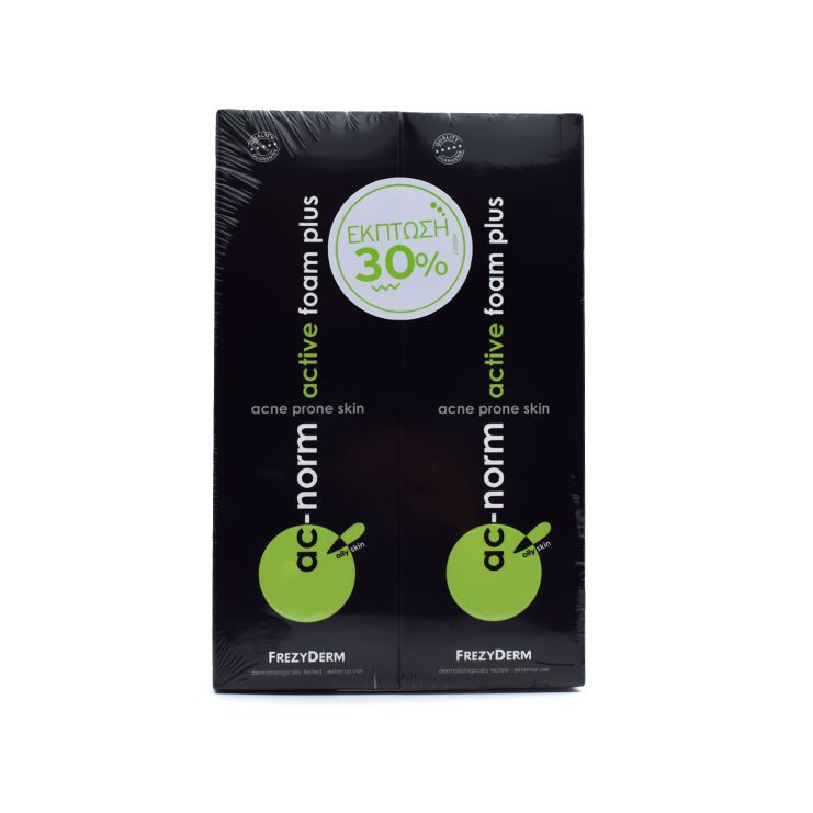 Frezyderm Ac-Norm Active Foam Plus 2 x 150ml