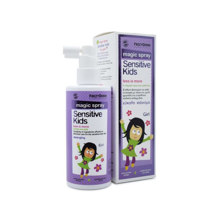 Frezyderm Sensitive Kids Magic Spray for Girls Παιδικό Σπρέι για Ξέμπλεγμα Μαλλιών 150ml