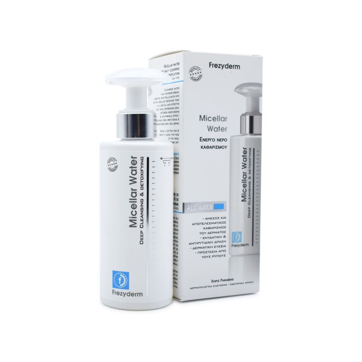 Frezyderm Micellar Water Ενεργό Μικυλλιακό Νερό Καθαρισμού 200ml